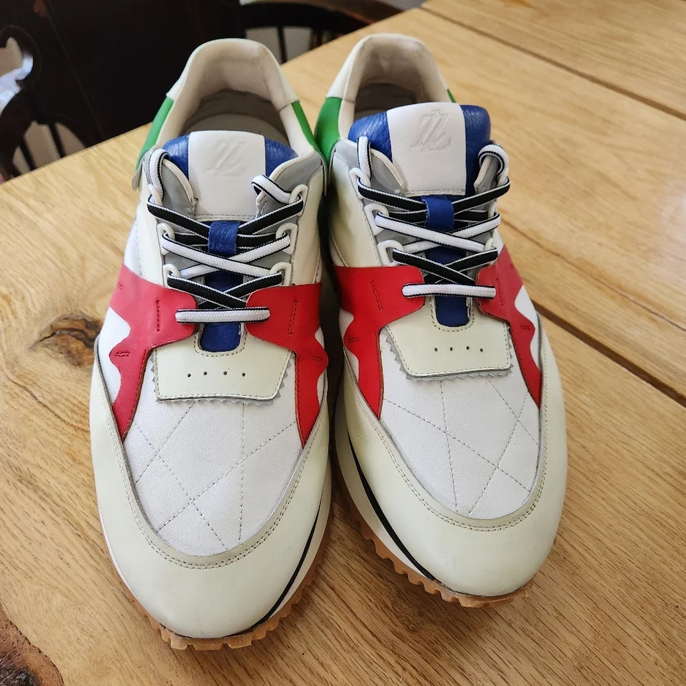 RARE Leizilei Calf Leather Sneakers Mens Size 12‎ Colorful Platform Shoes Y2k